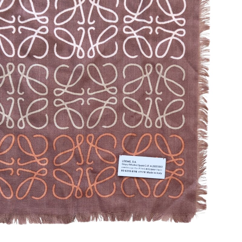LOEWE Anagram 圍巾-5