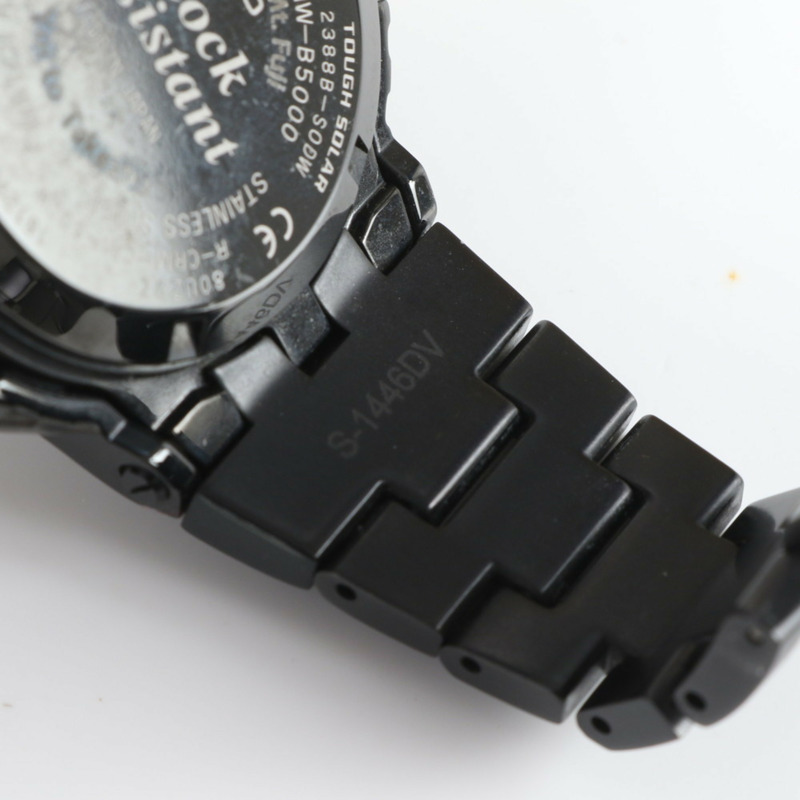 卡西歐 G-SHOCK GMW-B5000 全金屬太陽能電波手錶，黑色，男款-6