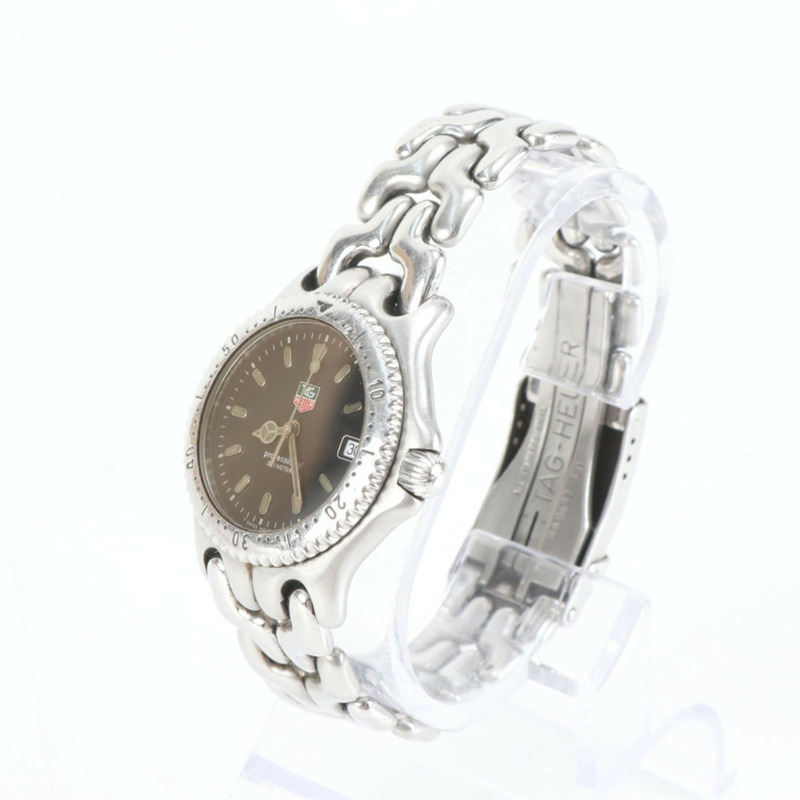 TAG Heuer 豪雅 WG1214-K0 銀色男士石英日期顯示腕錶-2