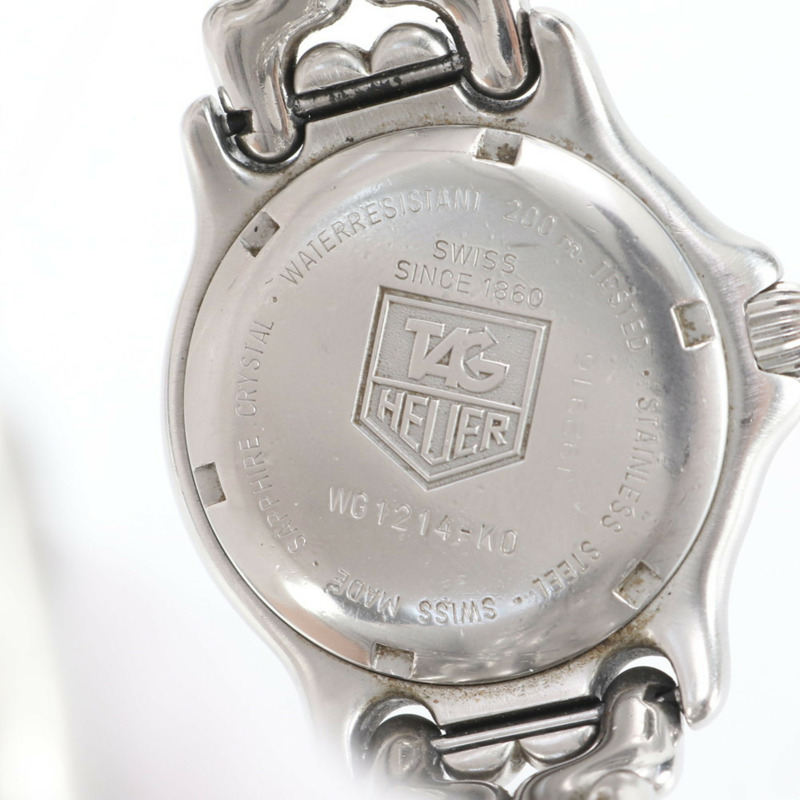 TAG Heuer 豪雅 WG1214-K0 銀色男士石英日期顯示腕錶-4