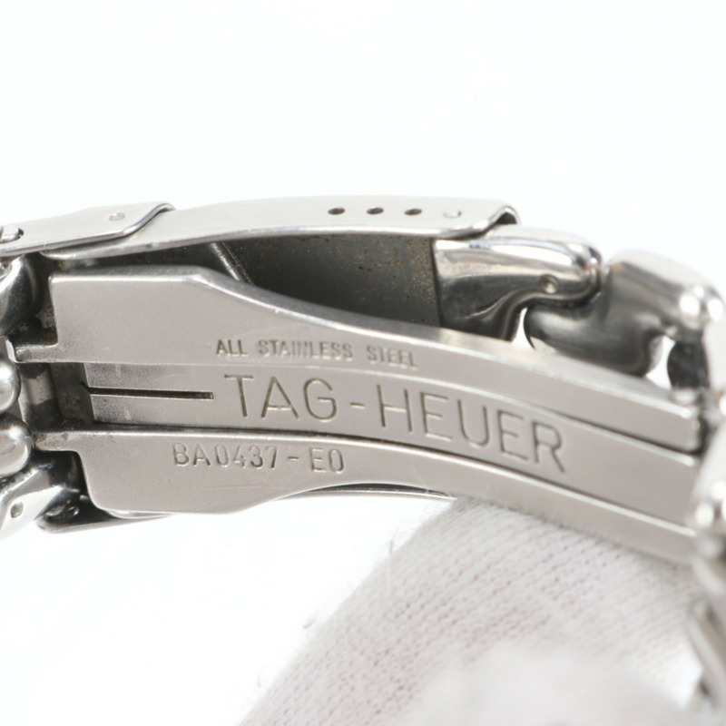 TAG Heuer 豪雅 WG1214-K0 銀色男士石英日期顯示腕錶-5