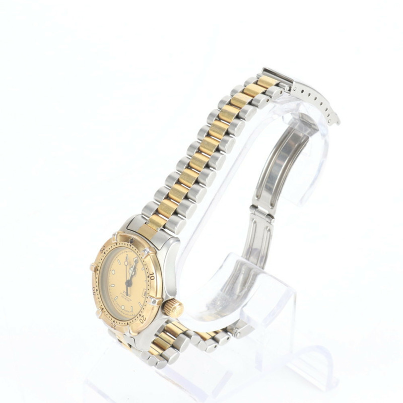 TAG Heuer 專業 2000 系列石英日期腕錶 964.008 金色女士腕錶-2