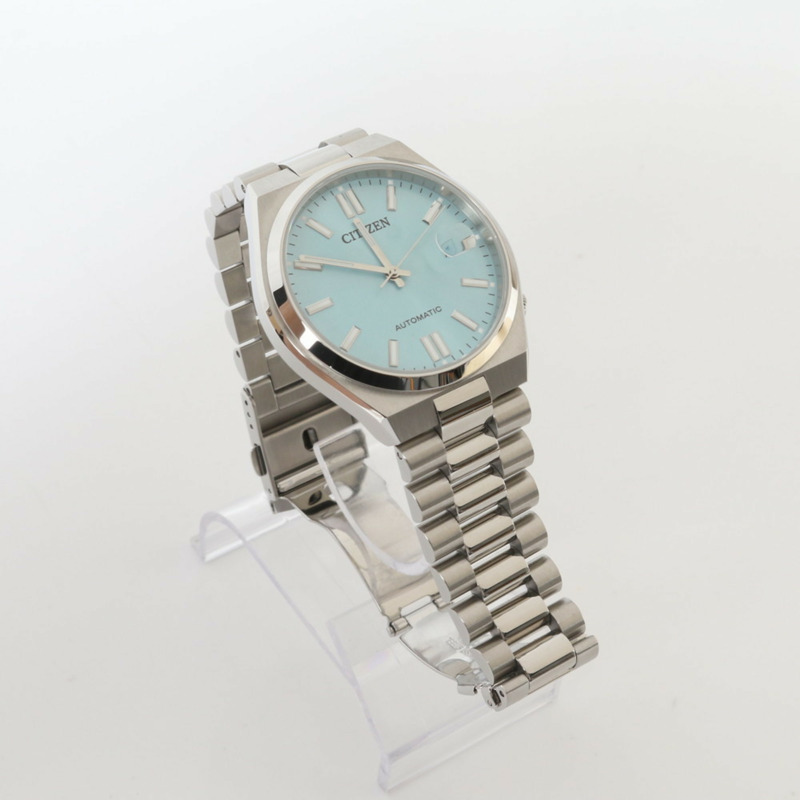 西鐵城 TSUYOSA NJ0151-88M 8210-S126967 自動機械男士腕錶，銀色-2