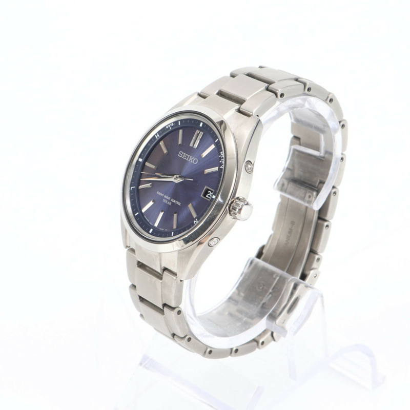 精工 Brightz 太陽能電波腕錶，附日期功能，7B24 0BHO，銀色，男款-2