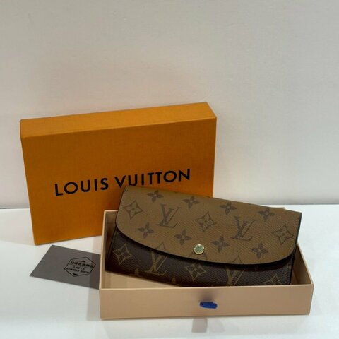 LV  長夾/皮夾 雙色 翻蓋 M82157 9成新