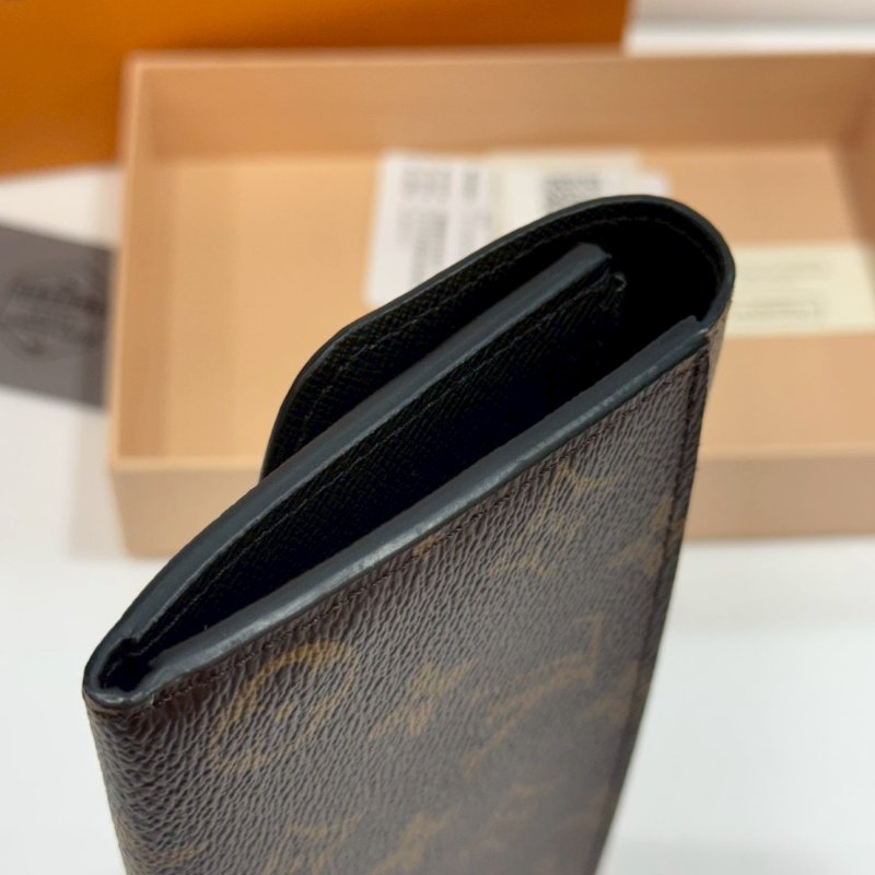 LV  長夾/皮夾 雙色 翻蓋 M82157 9成新-8