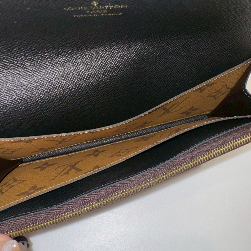 LV  長夾/皮夾 雙色 翻蓋 M82157 9成新-12