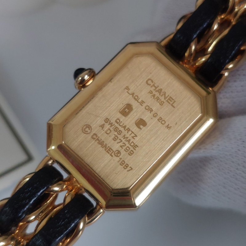 CHANEL H0001 L尺寸🎀現品實拍🎀香奈兒首映系列premiere 手錶~二手（整體約9成新）-20