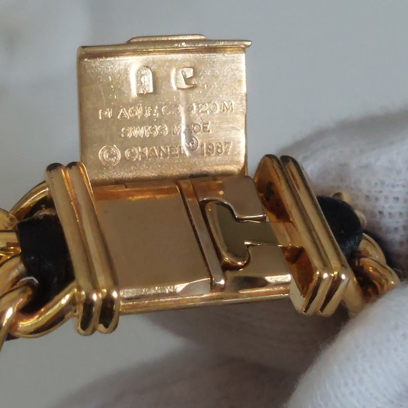CHANEL H0001 L尺寸🎀現品實拍🎀香奈兒首映系列premiere 手錶~二手（整體約9成新）-38