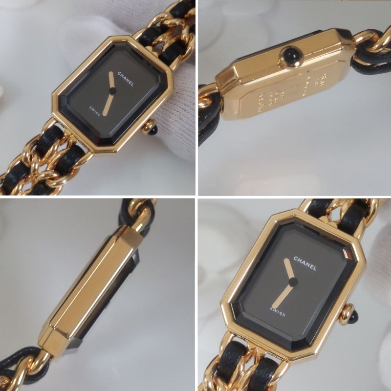 CHANEL H0001 L尺寸🎀現品實拍🎀香奈兒首映系列premiere 手錶~二手（整體約9成新）-57