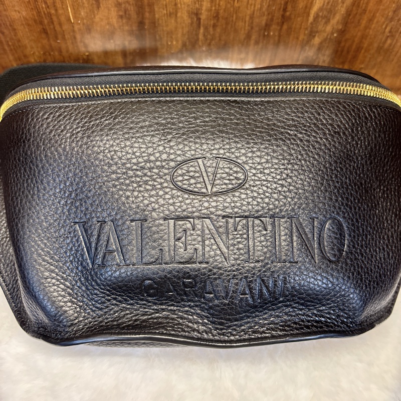 Valentino Garavani 黑色腰包-5