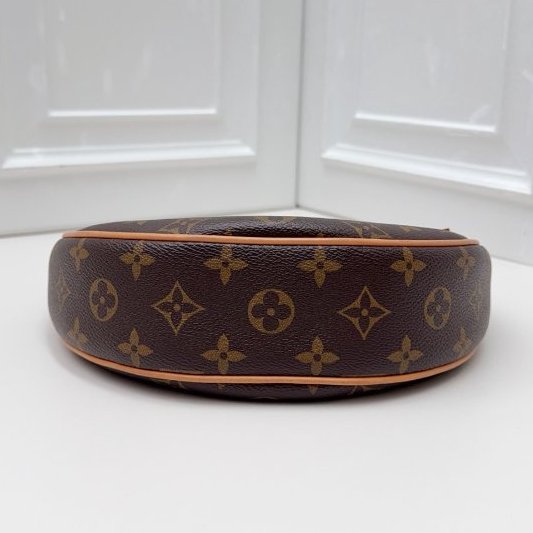 芯片款 路易威登/Louis Vuitton 經典老花loop 月亮包-5