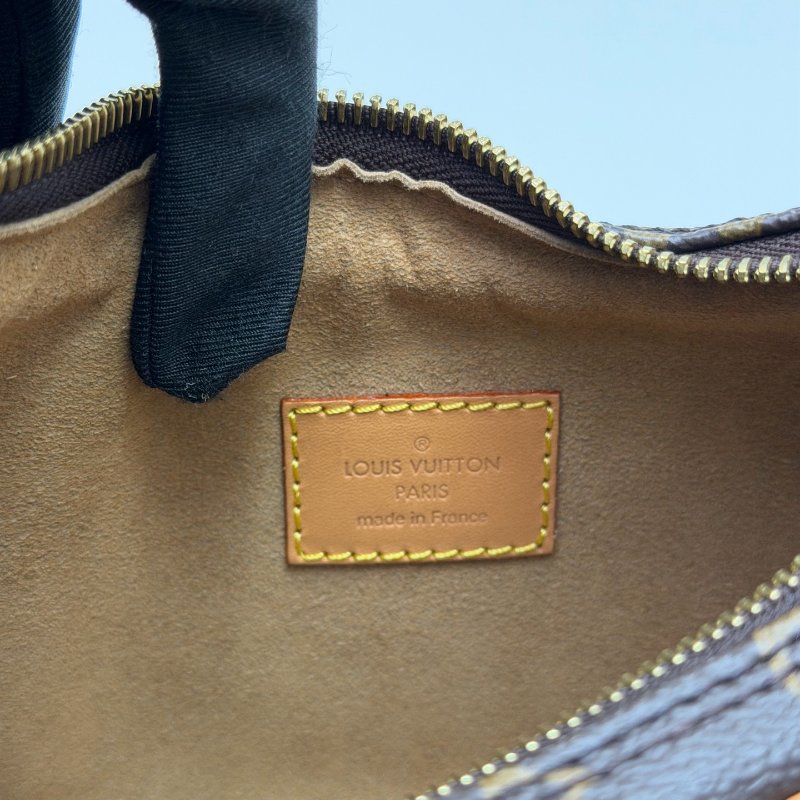 芯片款 路易威登/Louis Vuitton 經典老花loop 月亮包-10