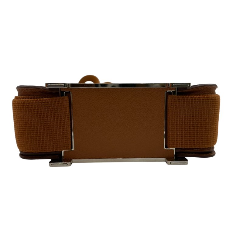 【美收精品】HERMES 茶色GETA K刻 C-195【隔月月中將轉賣至日本 上架期限30天】-3