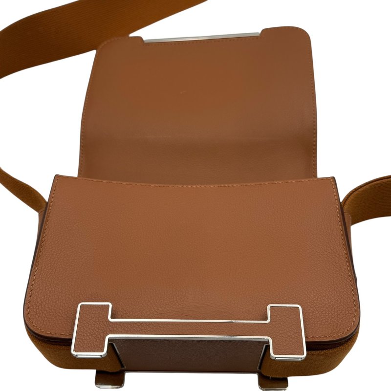 【美收精品】HERMES 茶色GETA K刻 C-195【隔月月中將轉賣至日本 上架期限30天】-14