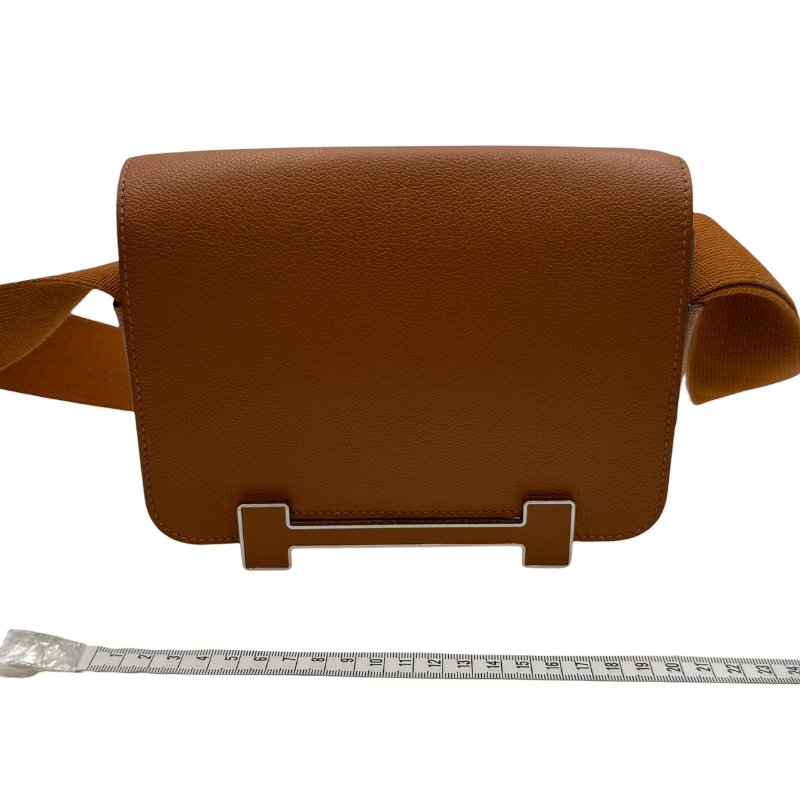 【美收精品】HERMES 茶色GETA K刻 C-195【隔月月中將轉賣至日本 上架期限30天】-24