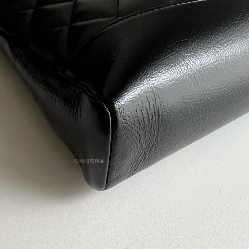 CHANEL 31bag mini 手提／斜背包（黑金）-11