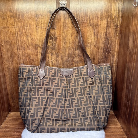 Fendi FF Logo Tote Bag