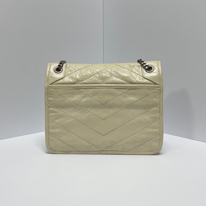 【極新🎁 配件滿】 YSL Baby NIKI 「專櫃最新款D釦」 斜背包（專櫃96,850）-4