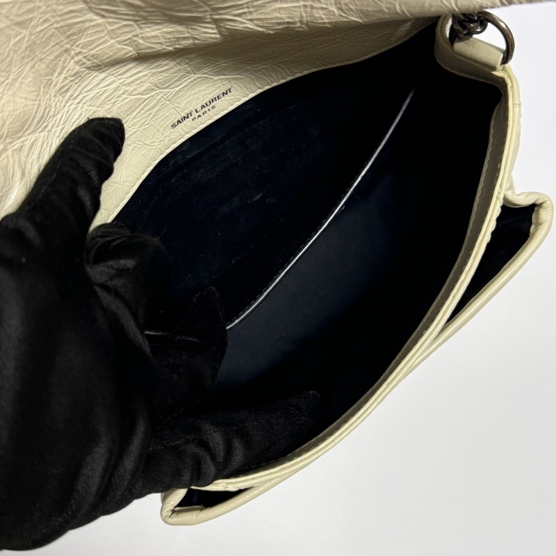 【極新🎁 配件滿】 YSL Baby NIKI 「專櫃最新款D釦」 斜背包（專櫃96,850）-15