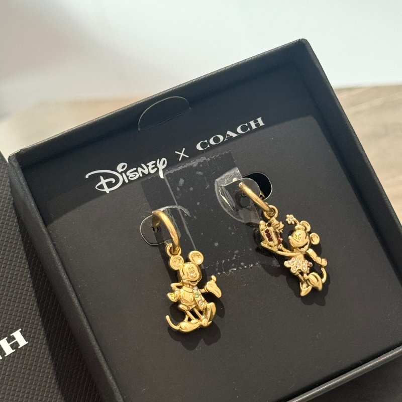 Coach x Disney  米奇造型耳環-1