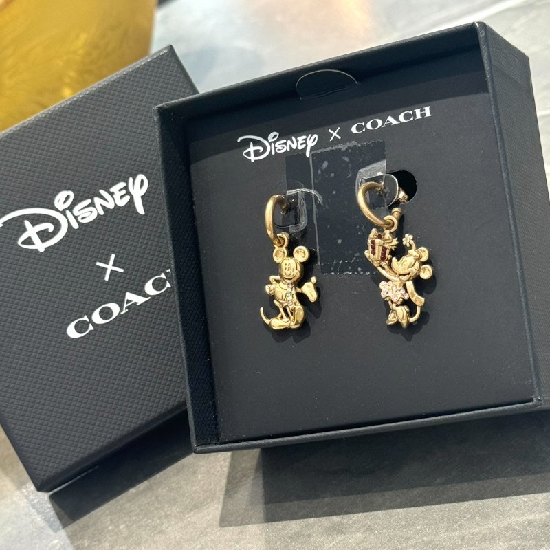 Coach x Disney  米奇造型耳環-2