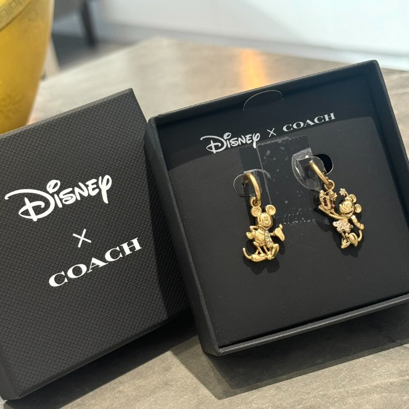 Coach x Disney  米奇造型耳環-3