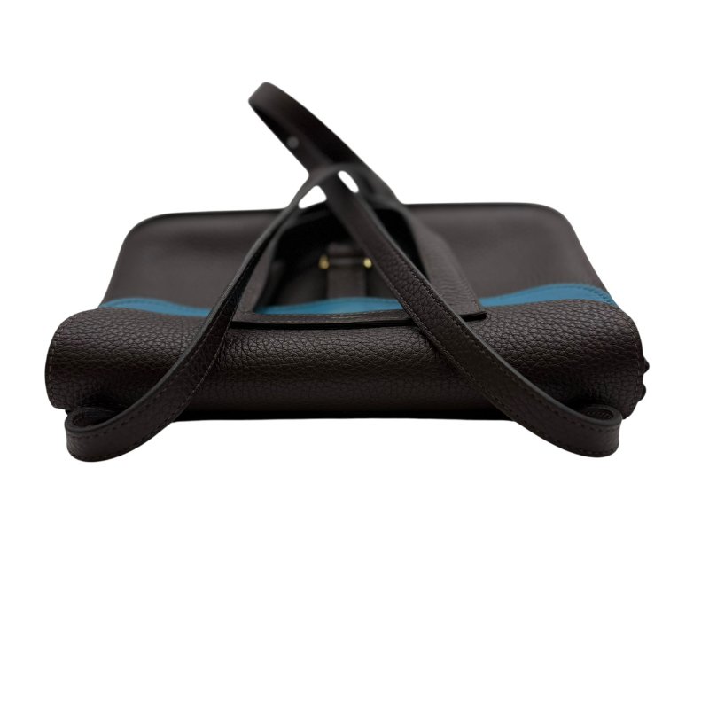 【美收精品】HERMES 黑色HALZAN 25 W刻 C-196【隔月月中將轉賣至日本 上架期限30天】-4