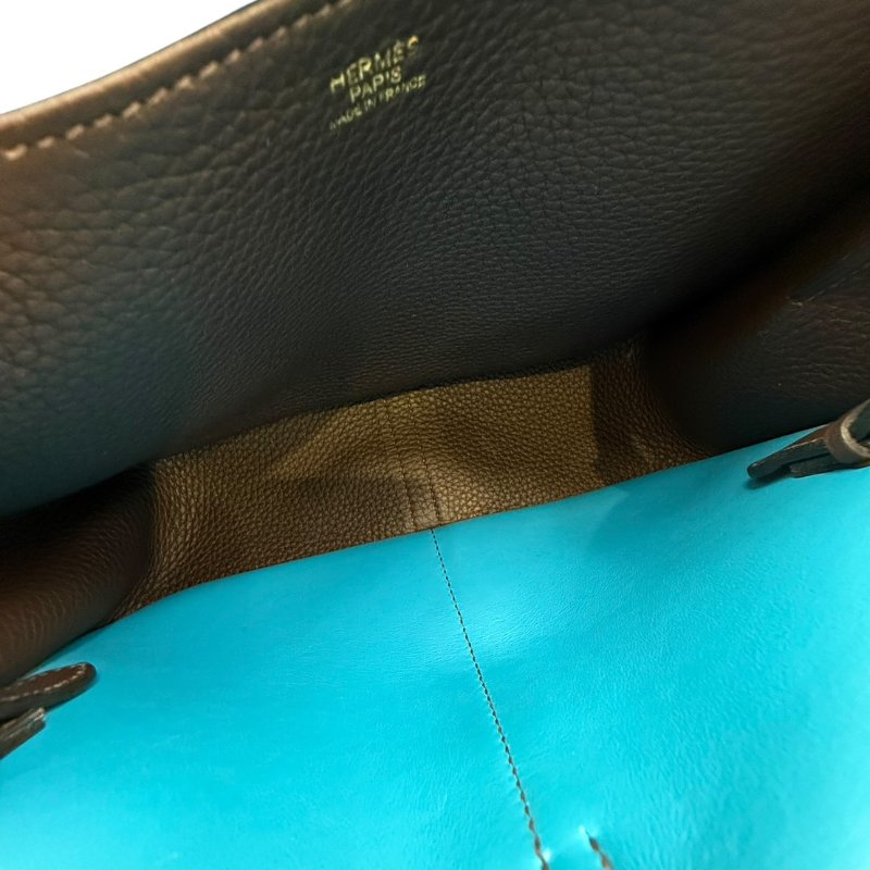 【美收精品】HERMES 黑色HALZAN 25 W刻 C-196【隔月月中將轉賣至日本 上架期限30天】-13
