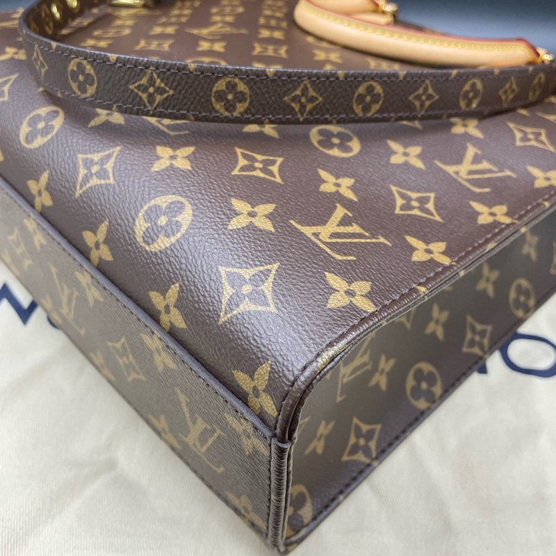 芯片款 路易威登/Louis Vuitton 經典老花琴譜大號托特手提包-9