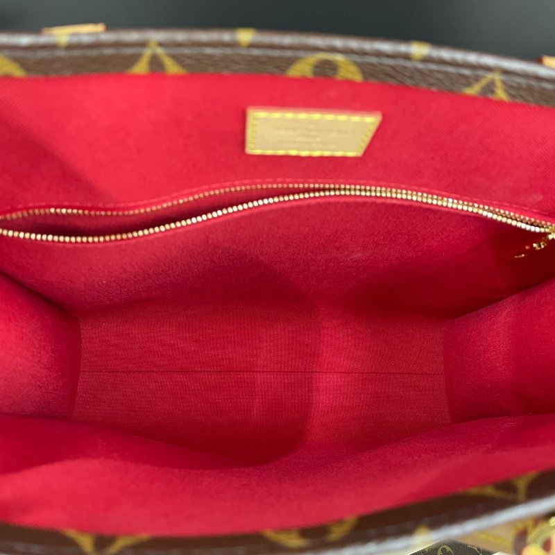 芯片款 路易威登/Louis Vuitton 經典老花琴譜大號托特手提包-10