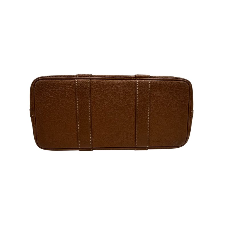 【美收精品】HERMES 茶色Garden Party C刻 C-197【隔月月中將轉賣至日本 上架期限30天】-4