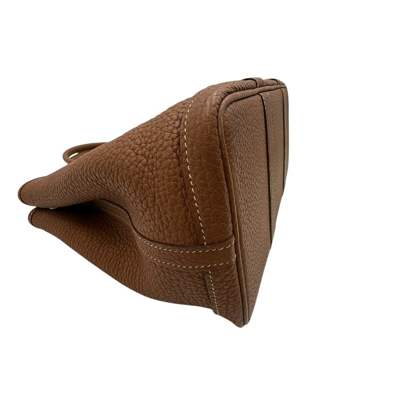 【美收精品】HERMES 茶色Garden Party C刻 C-197【隔月月中將轉賣至日本 上架期限30天】-5