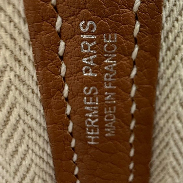 【美收精品】HERMES 茶色Garden Party C刻 C-197【隔月月中將轉賣至日本 上架期限30天】-18