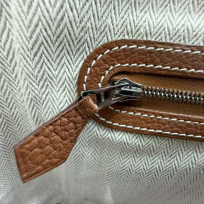 【美收精品】HERMES 茶色Garden Party C刻 C-197【隔月月中將轉賣至日本 上架期限30天】-21