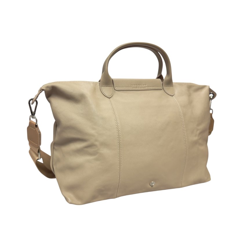 LONGCHAMP *自加帶＞送無品牌長帶* 全皮 旅行袋-8