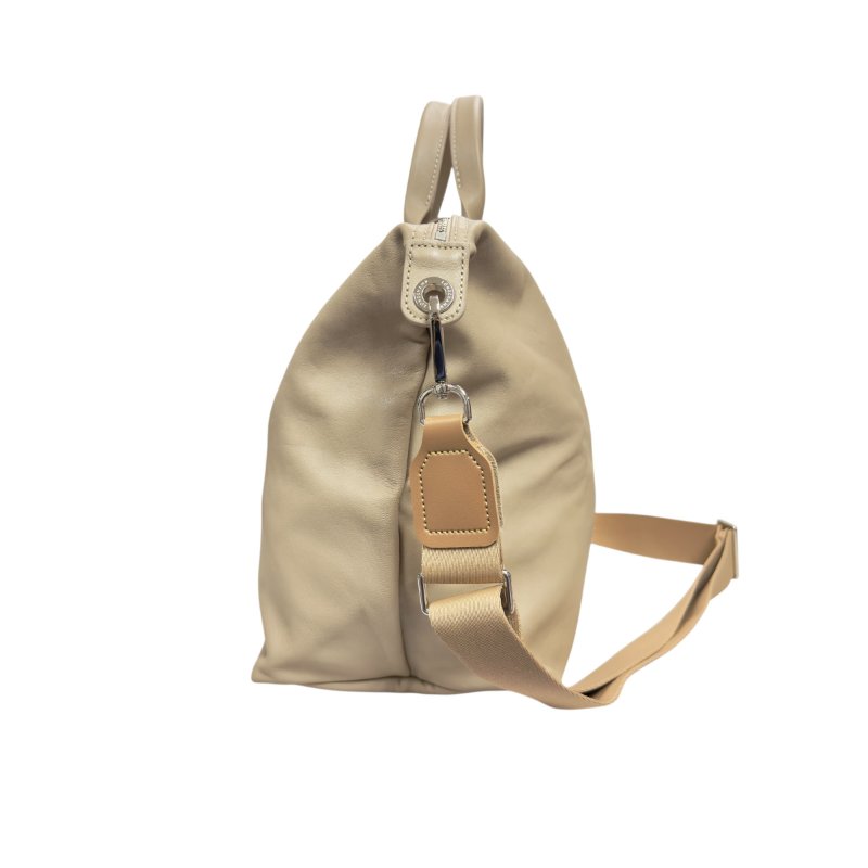 LONGCHAMP *自加帶＞送無品牌長帶* 全皮 旅行袋-9
