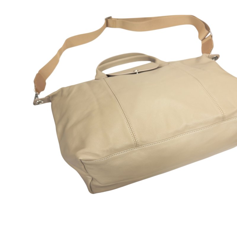 LONGCHAMP *自加帶＞送無品牌長帶* 全皮 旅行袋-10