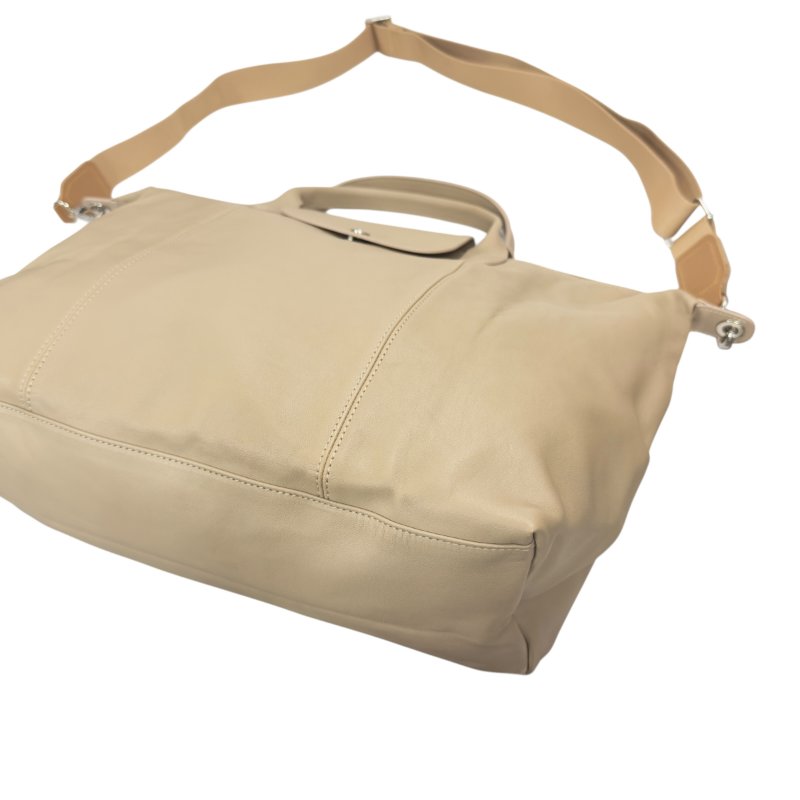 LONGCHAMP *自加帶＞送無品牌長帶* 全皮 旅行袋-11