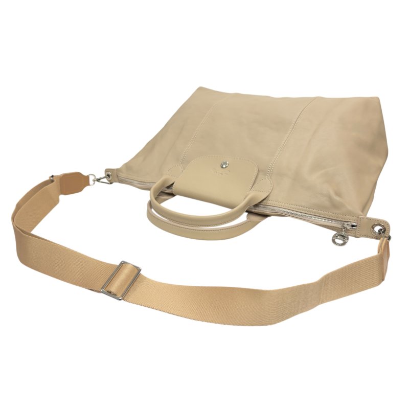 LONGCHAMP *自加帶＞送無品牌長帶* 全皮 旅行袋-15