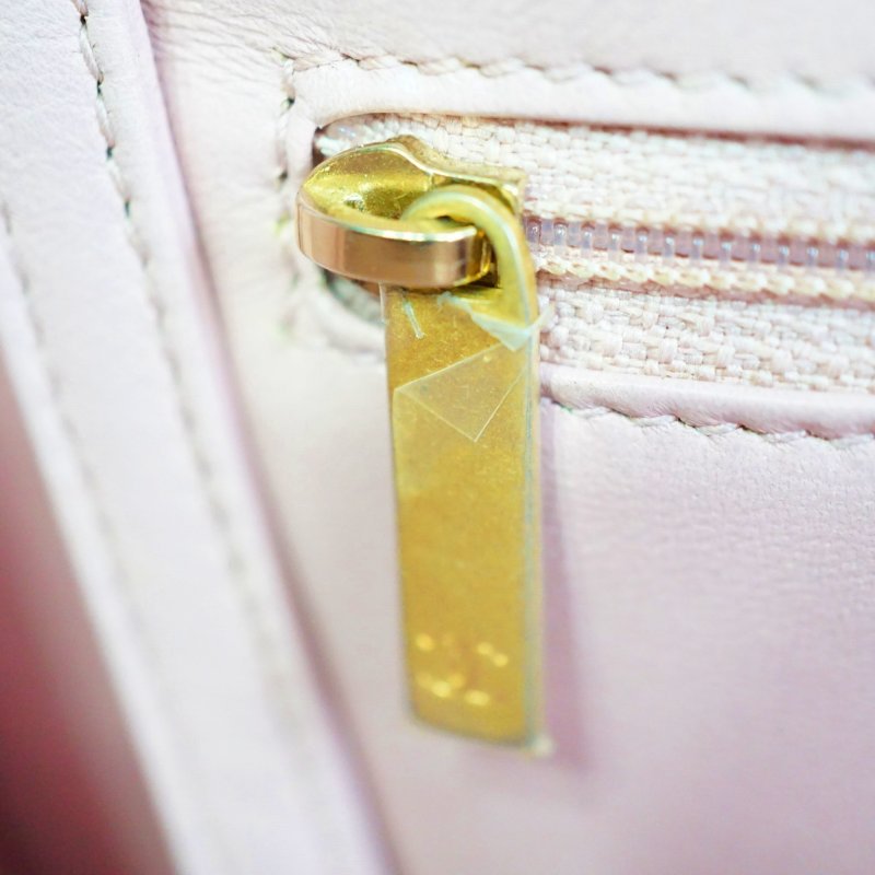CHANEL 香奈兒 黑色皺紋牛皮手提肩背二用包-13