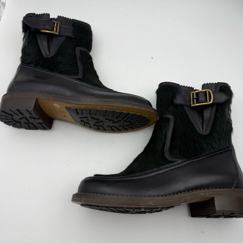 99新chanel香奈兒短靴/尺碼：38碼，無附件-1