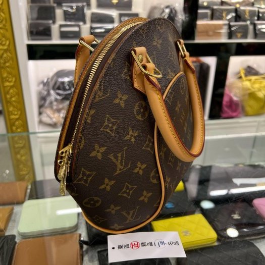 東區正精品㊣LV M51127 ELLIPSE PM 原花小貝殼包手提包小款 RZ6205-1