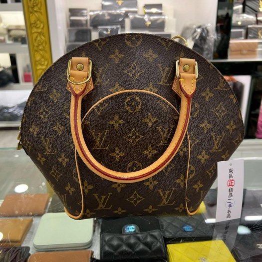 東區正精品㊣LV M51127 ELLIPSE PM 原花小貝殼包手提包小款 RZ6205-7