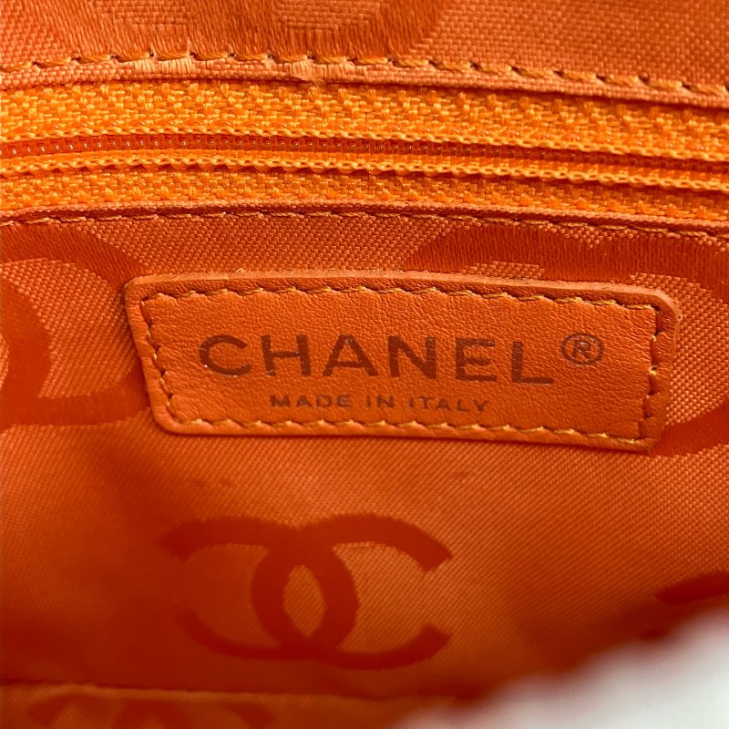 △ Chanel 香奈兒 White Calfskin And Python Silver Tone Metal Cambon Mini Shoulder Bag No.9 白色小牛皮和蛇皮銀色金屬肩背袋No.9 - 257028207-20