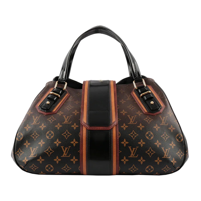 LV Logo 漸層限量曼哈頓手提包(黑色)_展示品 LV12000132-2