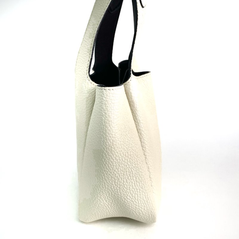 △ Prada 普拉達 White Calfskin Hand Bag 1BA349 白色小牛皮手袋 - 257028546-4