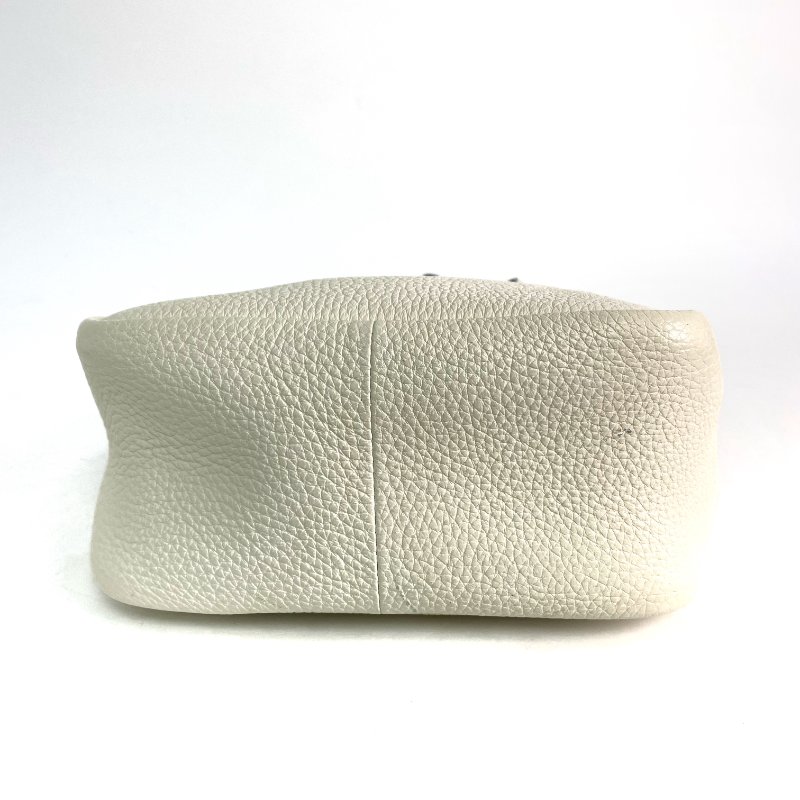 △ Prada 普拉達 White Calfskin Hand Bag 1BA349 白色小牛皮手袋 - 257028546-5