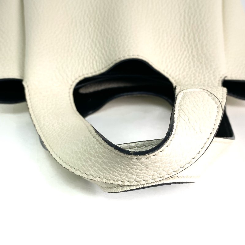 △ Prada 普拉達 White Calfskin Hand Bag 1BA349 白色小牛皮手袋 - 257028546-11