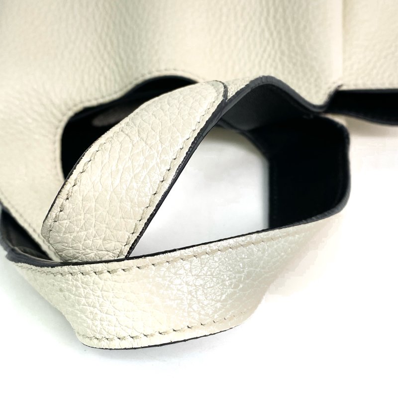 △ Prada 普拉達 White Calfskin Hand Bag 1BA349 白色小牛皮手袋 - 257028546-12